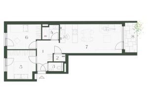 Wohnung Top 1, 1. Obergeschoss