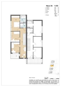 Grundriss Obergeschoss Haus 3a