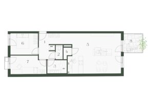 Wohnung Top 7, 2. Obergeschoss