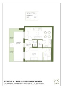 Wohnung Top 3.02, Erdgeschoss