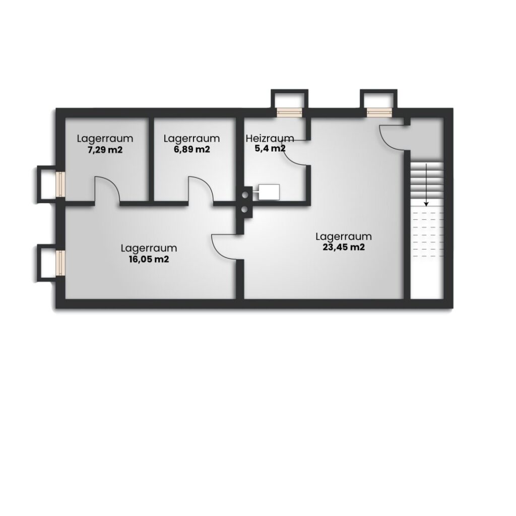 Grundriss Kellergeschoss