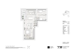 Wohnung Villa B, Top 04, Obergeschoss