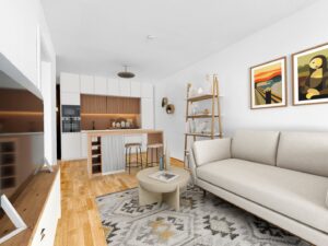 Wohnküche - Digital Staging