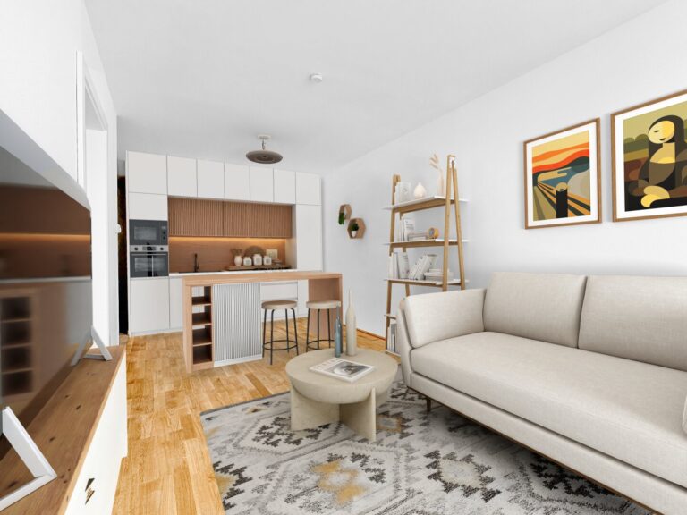 Wohnküche - Digital Staging