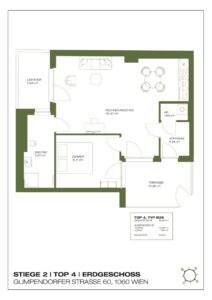 Wohnung Top 2.04, Erdgeschoss