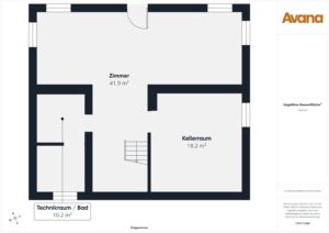 Grundriss Kellergeschoss