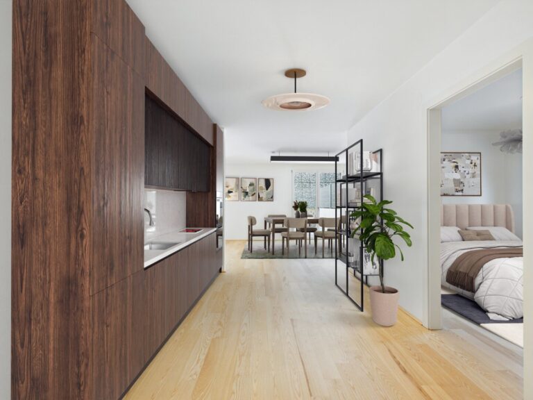 Wohnküche, Digital Staging