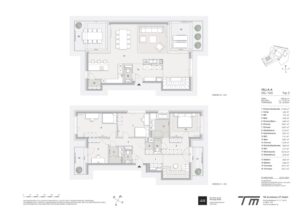 Wohnung Villa A, Top 03, Obergeschoss und Dachgeschoss