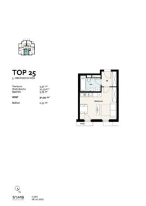 Wohnung Top 25