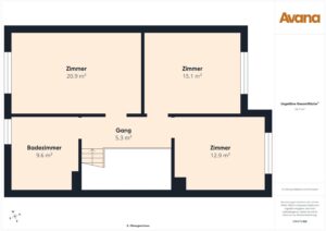 Grundriss Obergeschoss