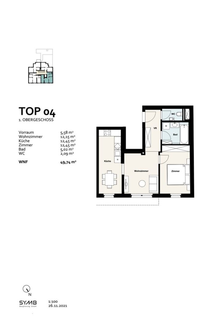 Wohnung Top 04, Genehmigung Kurzzeitvermietung
