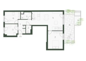 Wohnung Top 1, Erdgeschoss