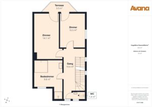 Grundriss Obergeschoss