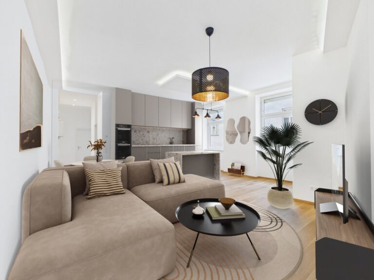 Wohnküche Virtual Staging