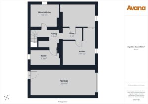 Grundriss Untergeschoss