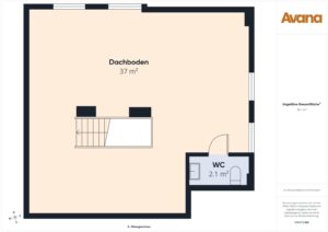 Grundriss Dachgeschoss